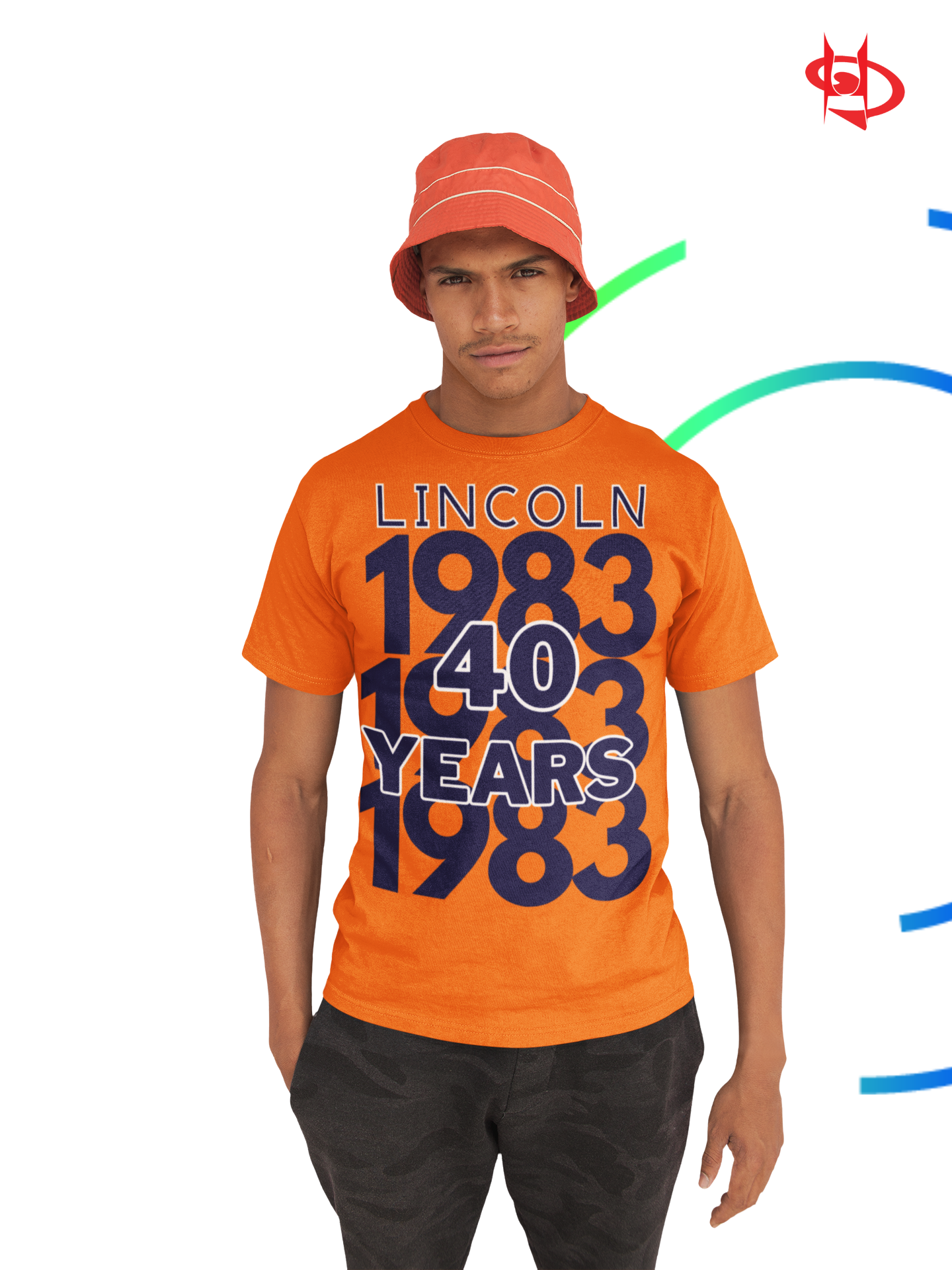 83 LU - 40 years - Orange – Happy Designz
