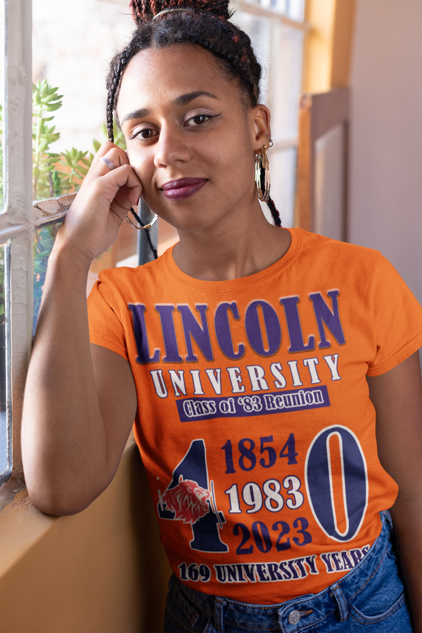 '83 LU - 40 - 169 University Years - Orange