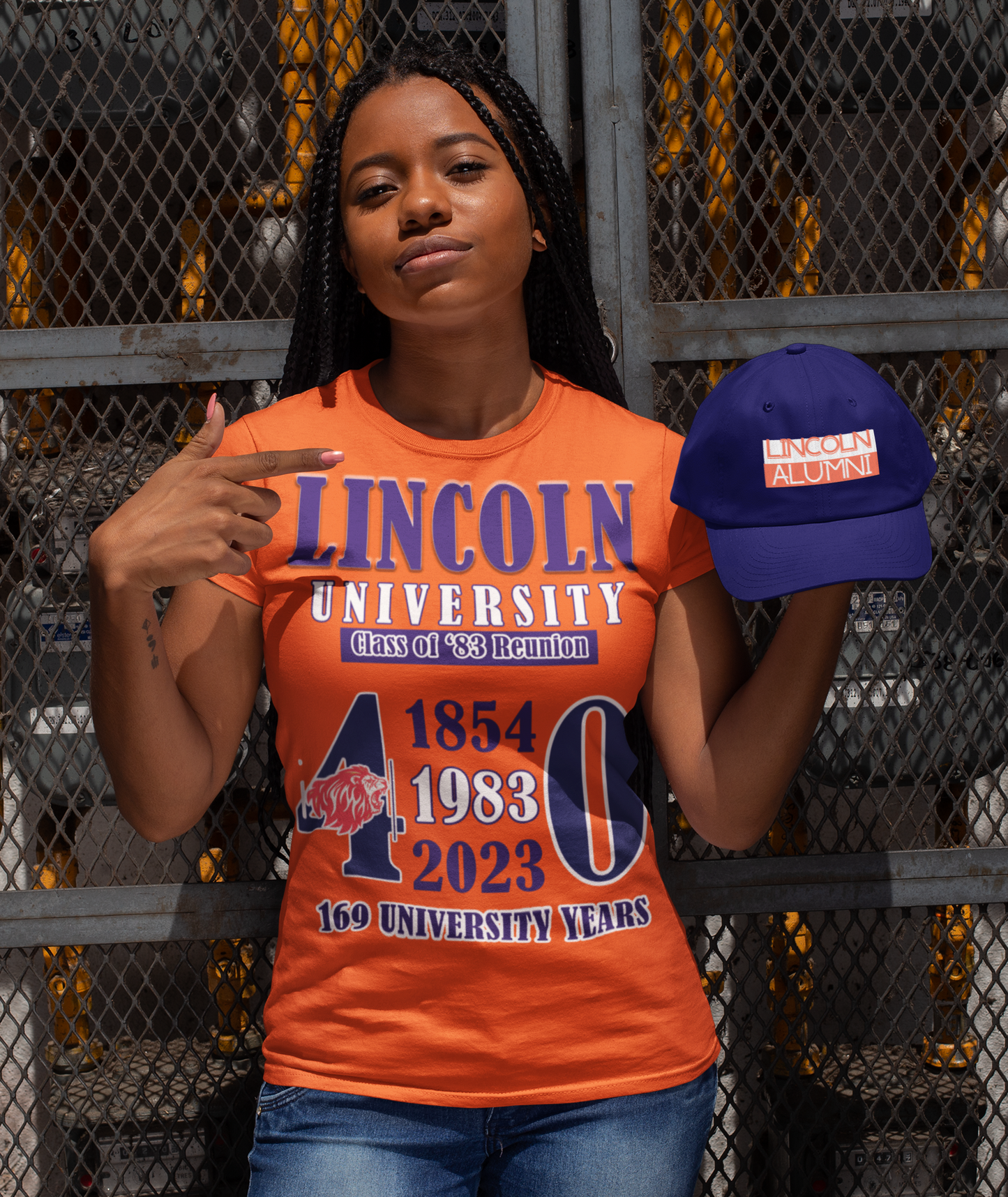 '83 LU - 40 - 169 University Years - Orange