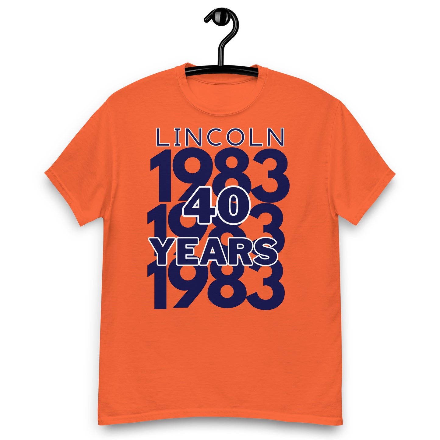 '83 LU - 40 years - Orange