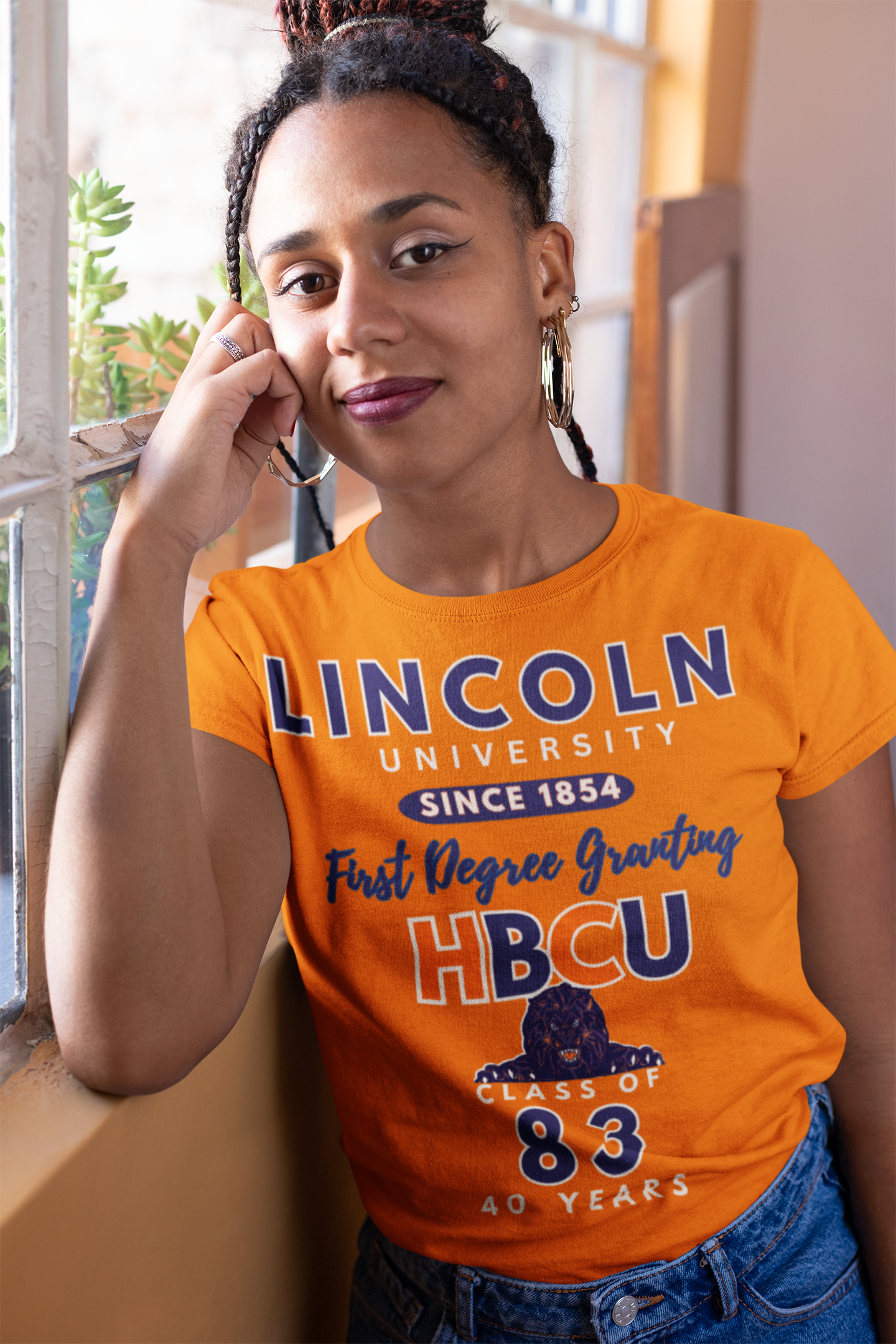 '83 - LU - HBCU - Orange