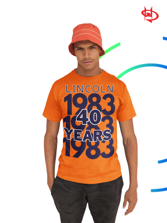 '83 LU - 40 years - Orange