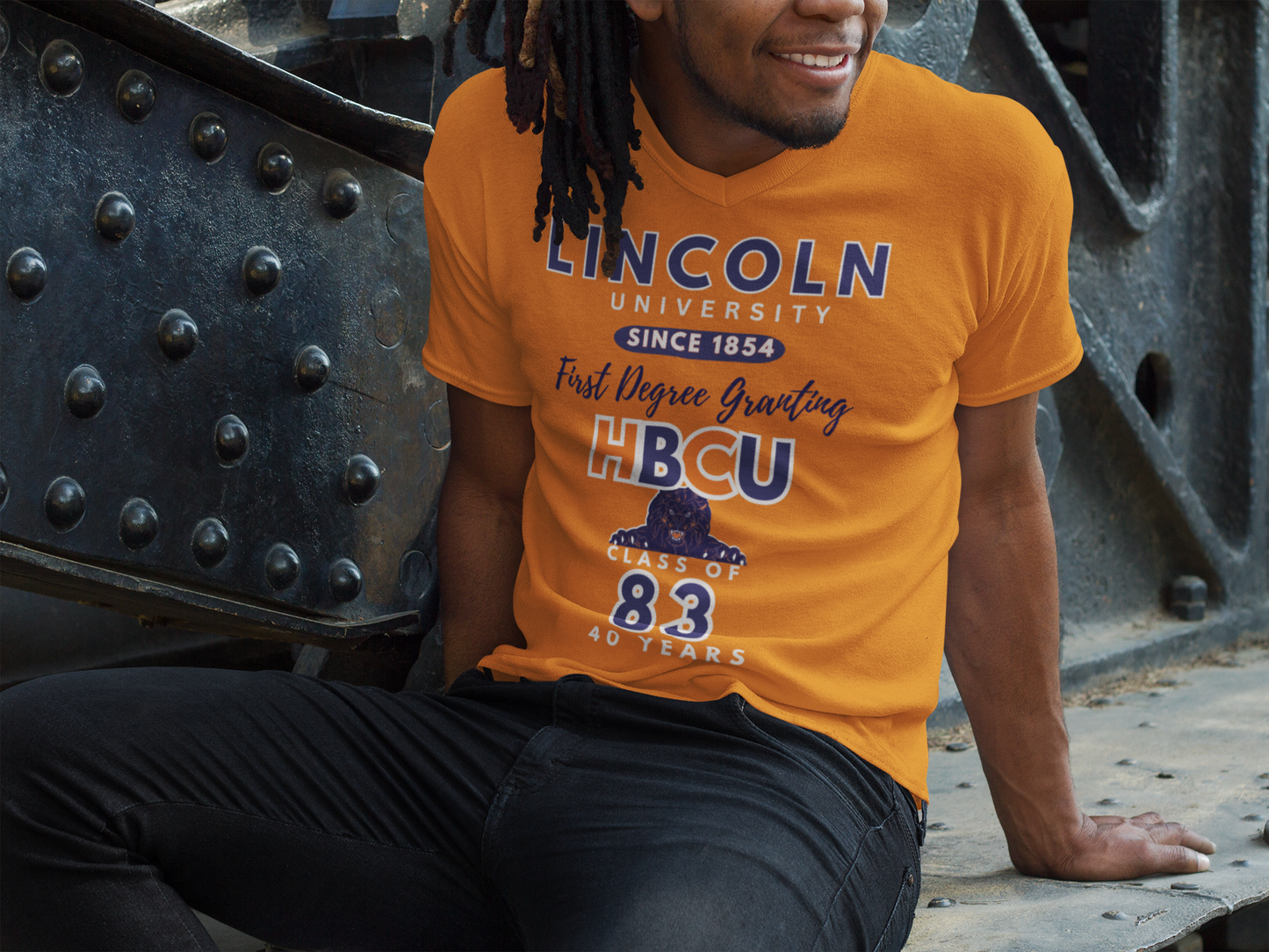 '83 - LU - HBCU - Orange